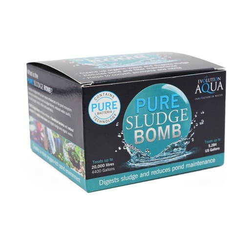 [PURESLBOMB] Evolution Aqua Pure Sludge Bomb Pond Sludge Water Treatment