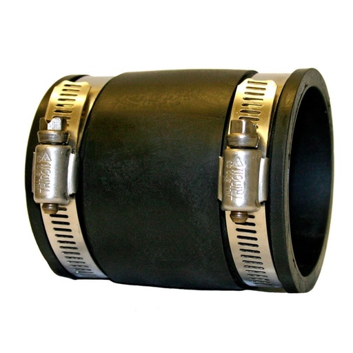 [FE090-090] Straight connector 3"