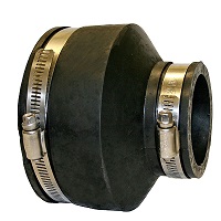 [FE111-049] Straight connector 4" to 1 1/2"