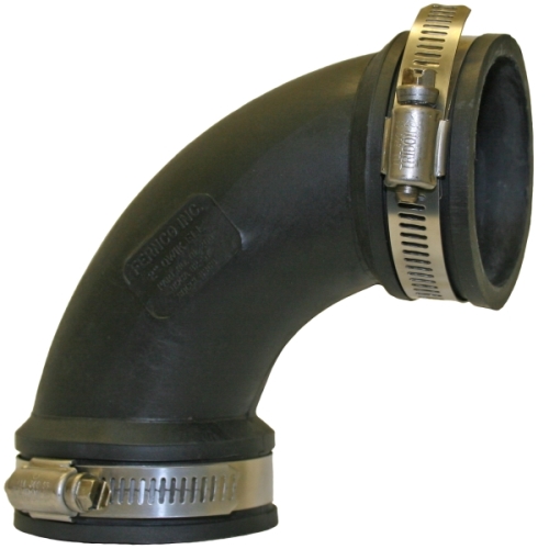 [FE60L] Flexible Boot Elbow 2"