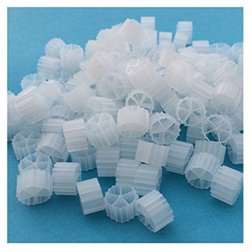 [BC-5-1] 0.4” x 0.28” Bio Comb Fluidized Bed Bio Media - 1 Cubic Foot