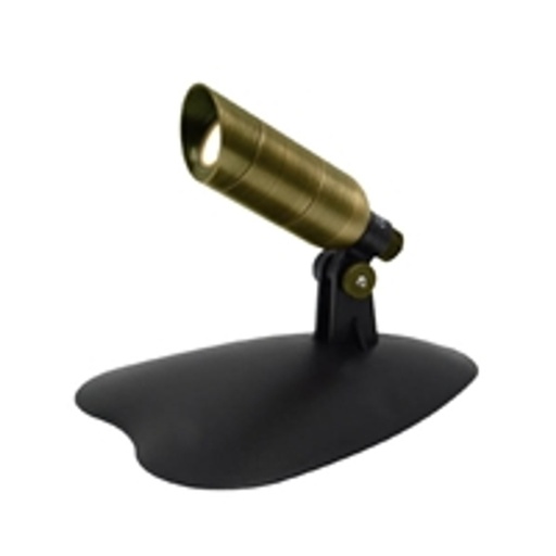 [MSKIT1W] 1-Watt LED Brass Mini Spotlight with 6-Watt Transformer