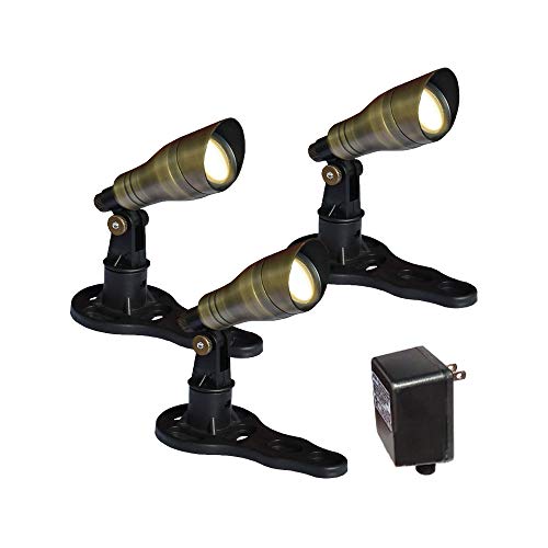 [3x3WSPOTKIT] (3) 3-Watt Spotlight Kit