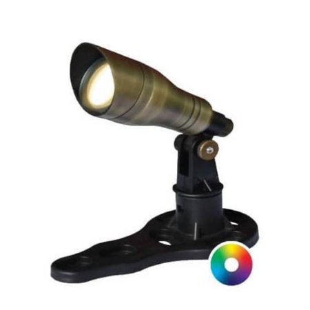 [3WCC] 3-Watt Color Changing Brass Light