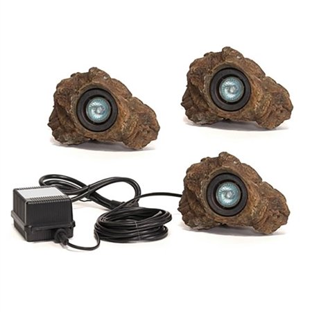 [3X1.5WRLKIT] (3) 1.5-Watt LED Rock Light Kit